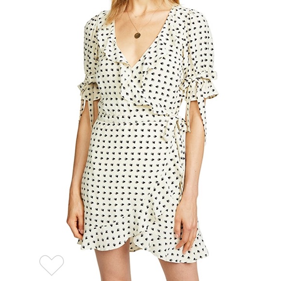 For Love And Lemons Dresses & Skirts - NWT For Love and Lemons Sweetheart Wrap Dress